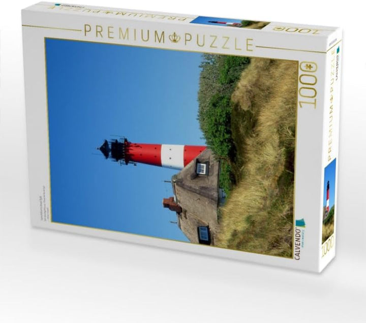 CALVENDO Puzzle Leuchtturm Insel Sylt 1000 Teile Lege-Grösse 48 x 64 cm Foto-Puzzle Bild von Lothar
