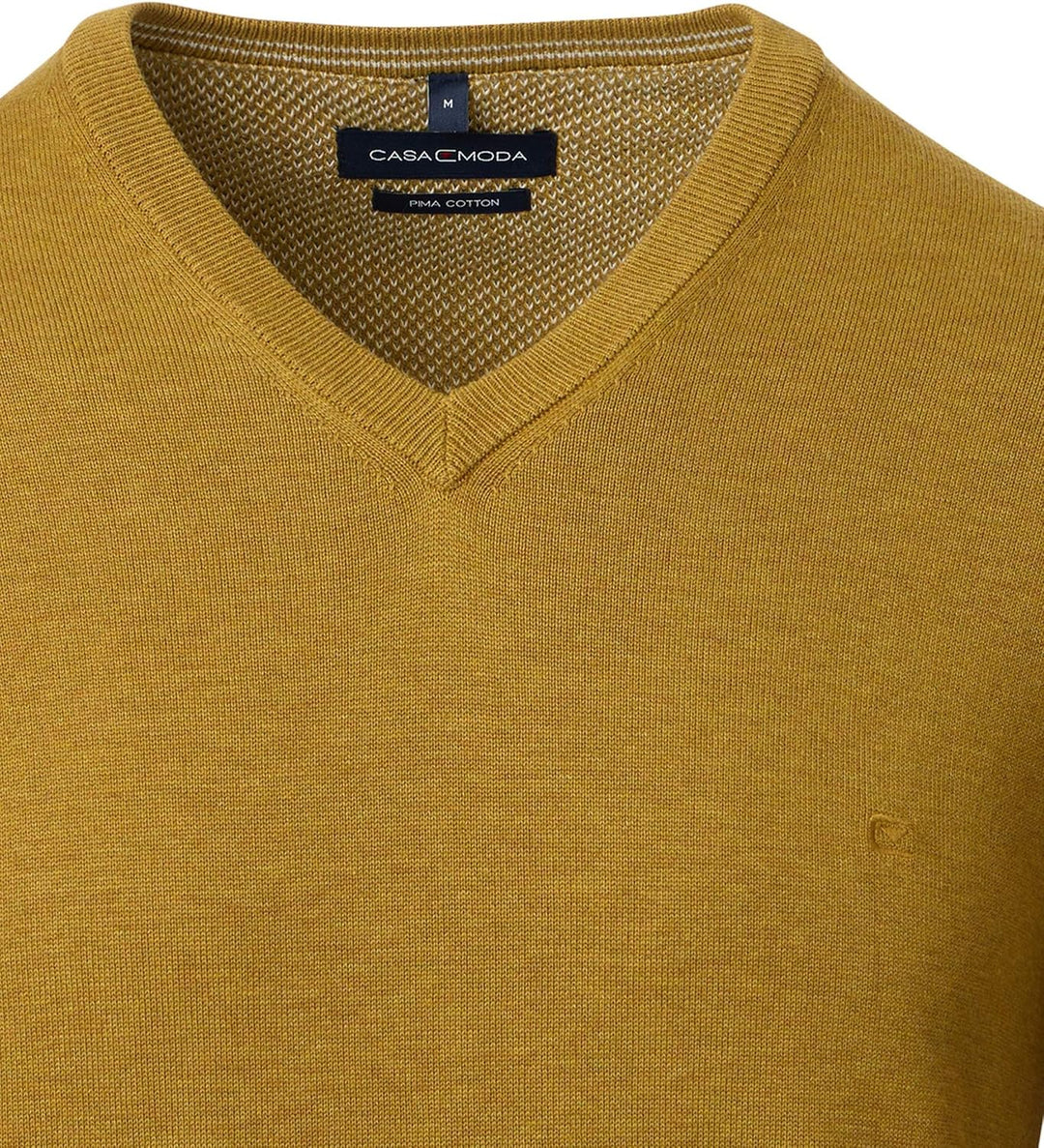CASAMODA Herren Pullover M Senfgelb, M Senfgelb