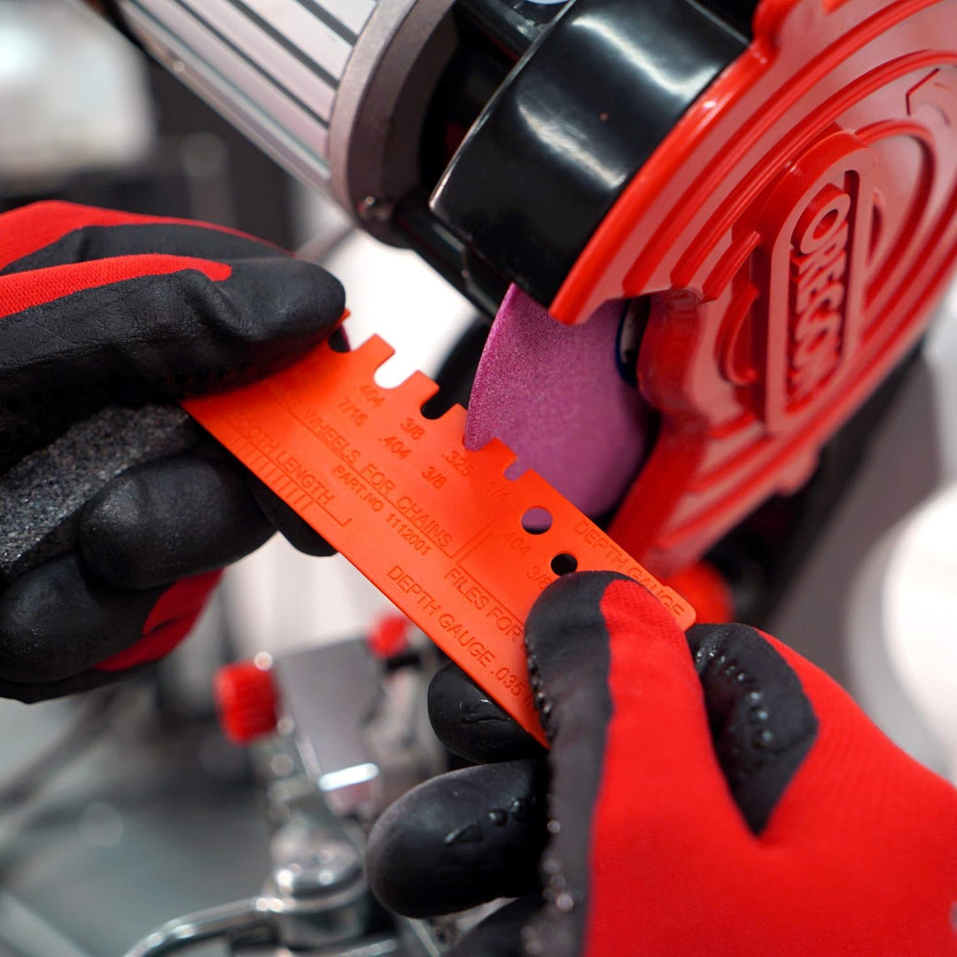Oregon professionelle 230V Tisch-/Wand Sägeketten Schleifmaschine , für alle Sägeketten von Oregon,