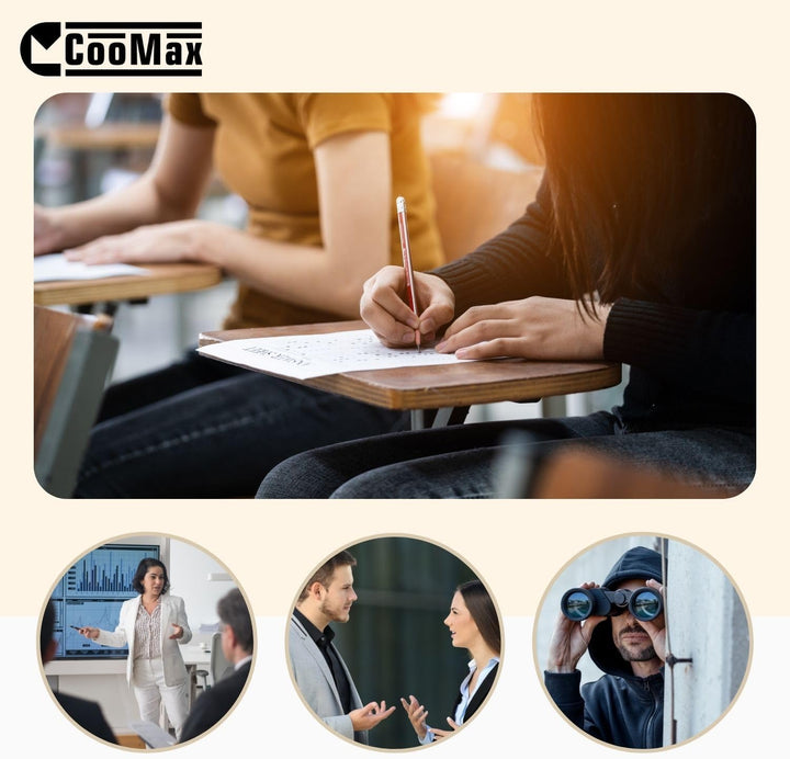 COOMAX Mikro Mini Ohrstecker Induktives 305 unsichtbares Spionage Headset