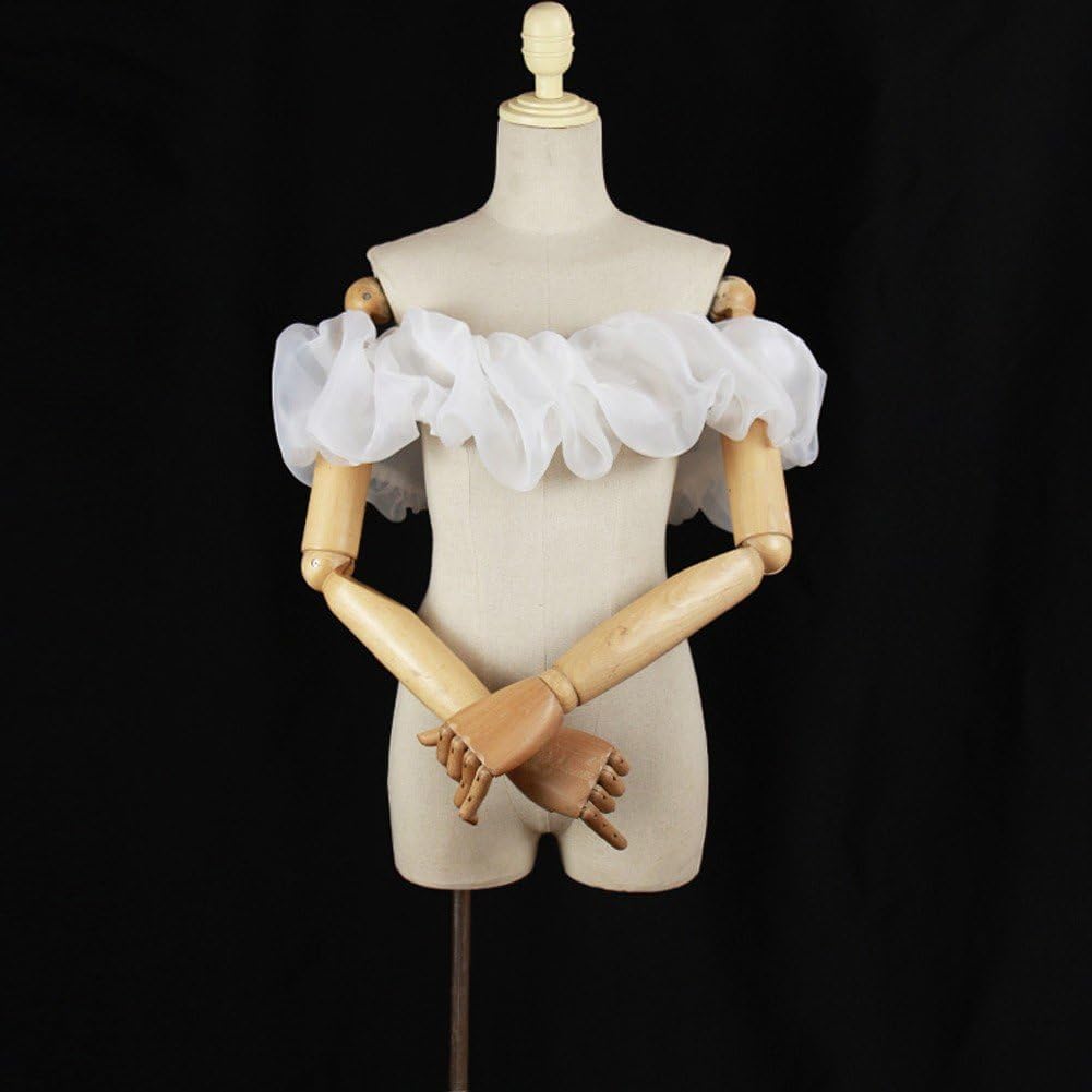 Eleganter Brautschal Für Hochzeitskleider, Schulterfreier Schulterschal Raffungen, Wickelschal Für B