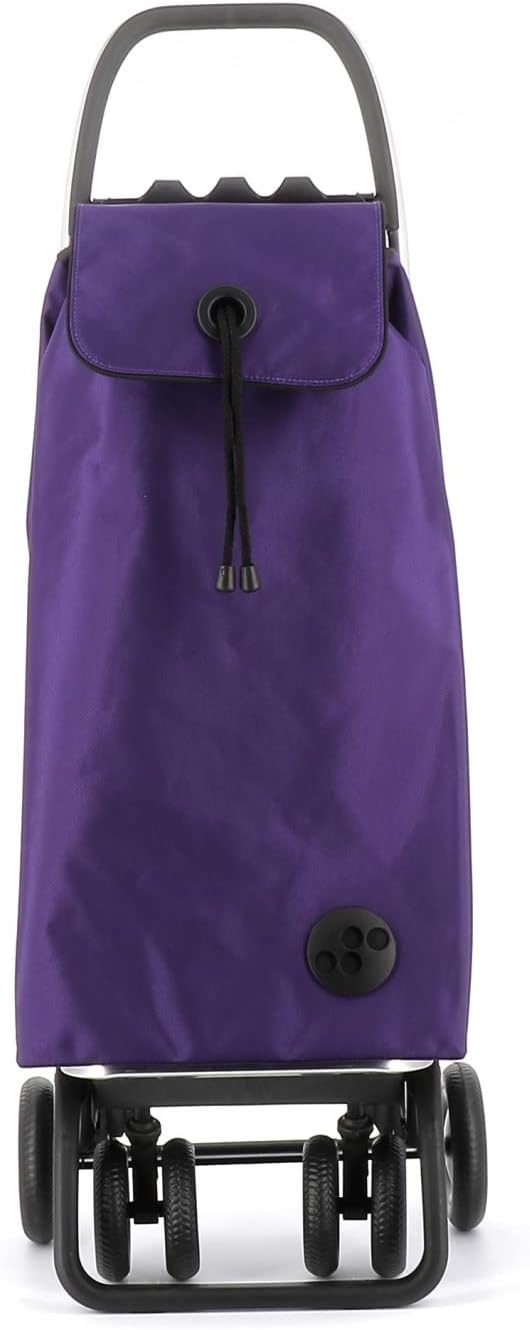 Klappbarer Einkaufstrolley Rolser I-Max MF 4 Räder (2 drehbare) - Violett, Violett