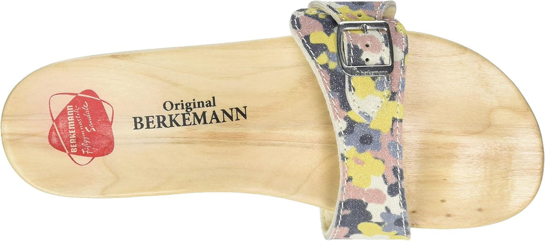 Berkemann Unisex Original Sandale Holzschuh 38 2/3 EU Multicolor Abstrakt, 38 2/3 EU Multicolor Abst