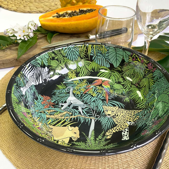 Les Jardins de la Comtesse Grosser Suppenteller ideal als Suppenteller oder Pastateller – Melamin –