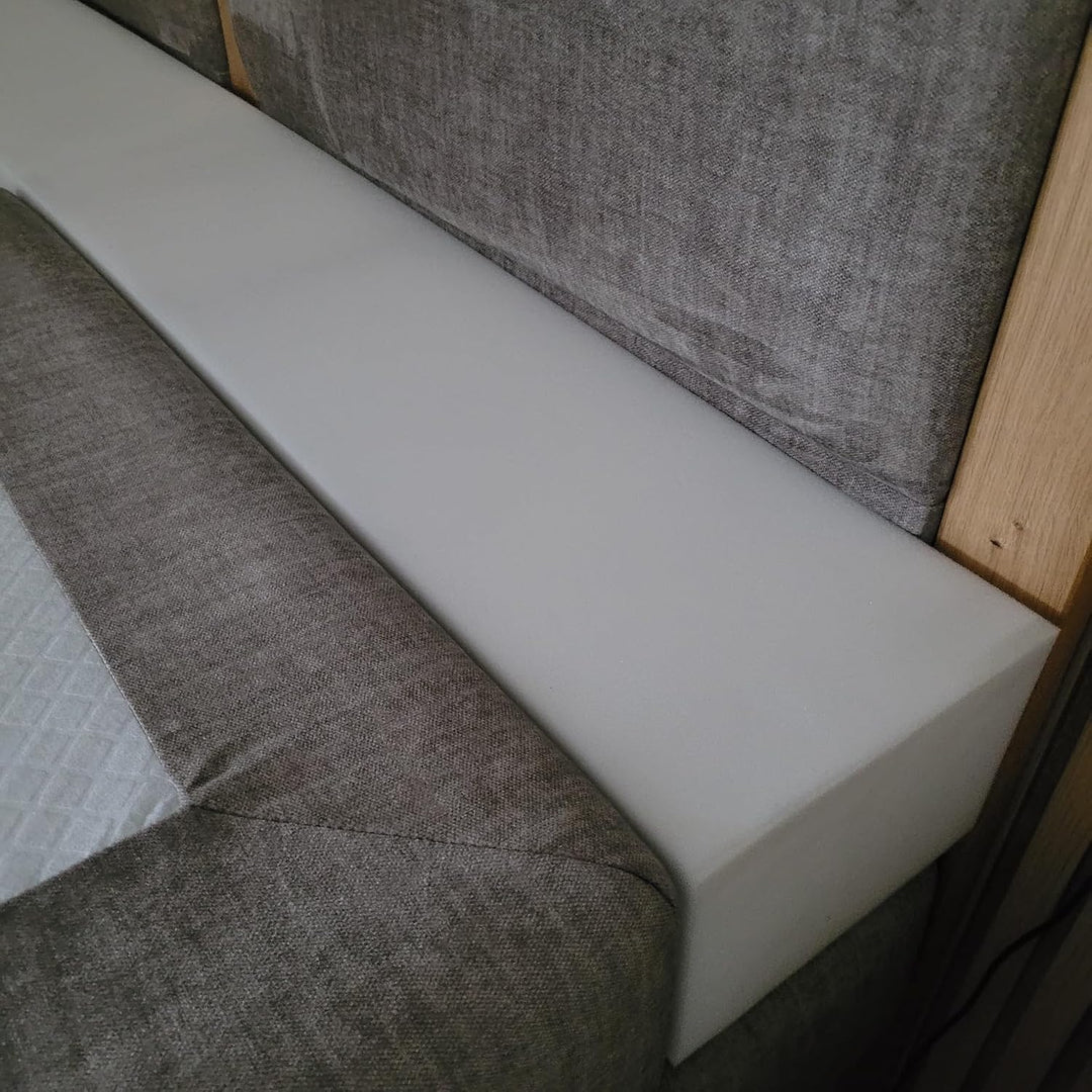 All4All Matratzenverlängerung aus Schaumstoff Matratzenausgleich RG 25/44 12x12cm Schaumstoffstreife