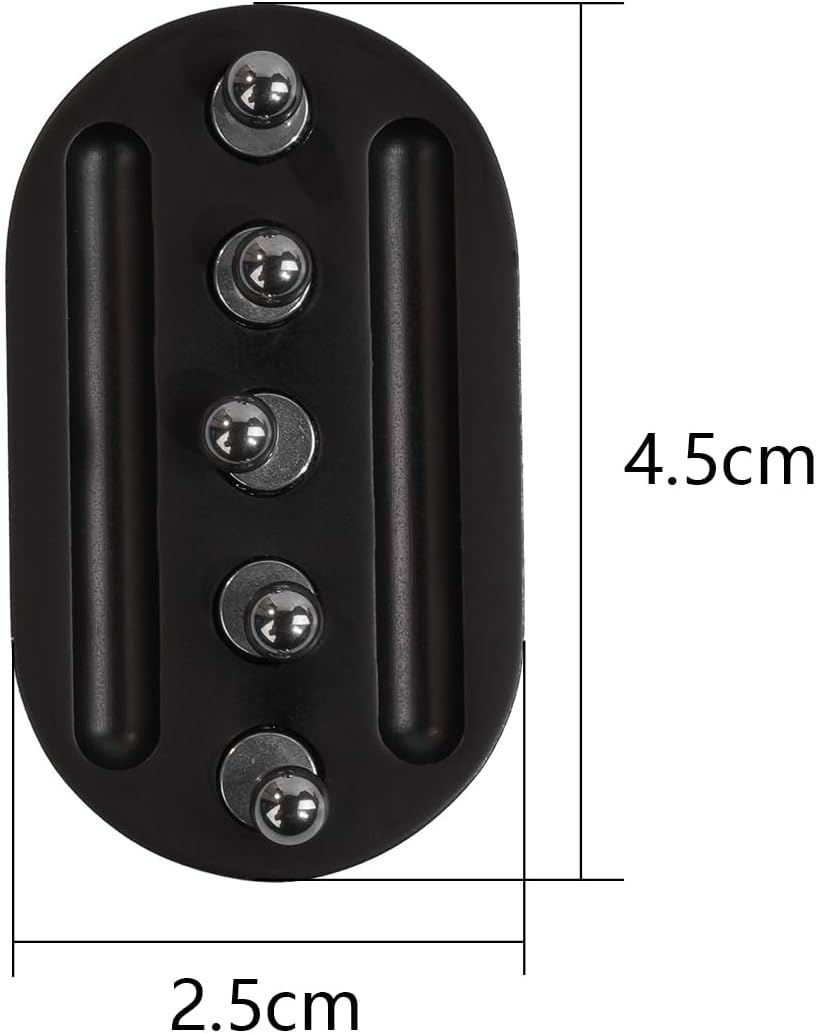 Slider-Metallblock, Slider-Block, Push-Slider, Fidget-Tools für Konzentration, Angst, Autismus, Stre