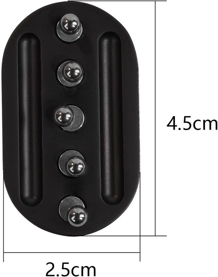 Slider-Metallblock, Slider-Block, Push-Slider, Fidget-Tools für Konzentration, Angst, Autismus, Stre