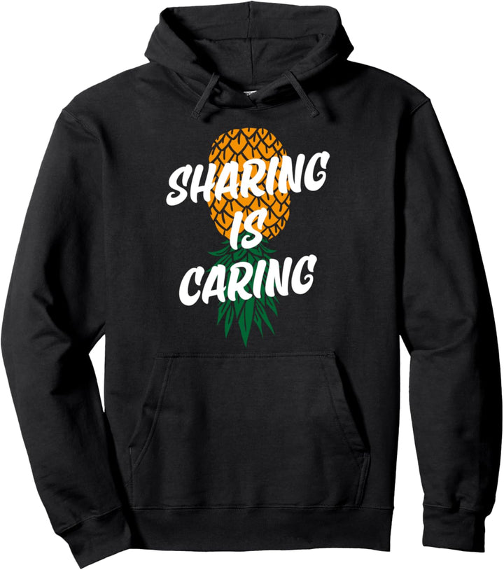 Swinger Ananas - Sharing is caring Pullover Hoodie