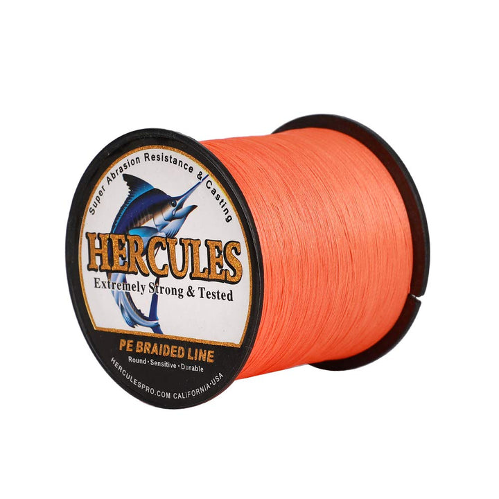 HERCULES Super Cast 100m - 2000m Yards Geflochtene Angelschnur 10lb - 300lb Test für Salzwasser Süss