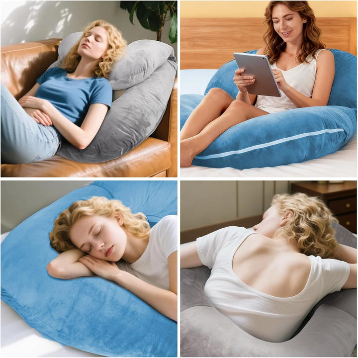 Lesekissen für Bett und Sofa, Lesekissen mit Rückenlehne für Erwachsene, Sofa Komfortkissen, Reading
