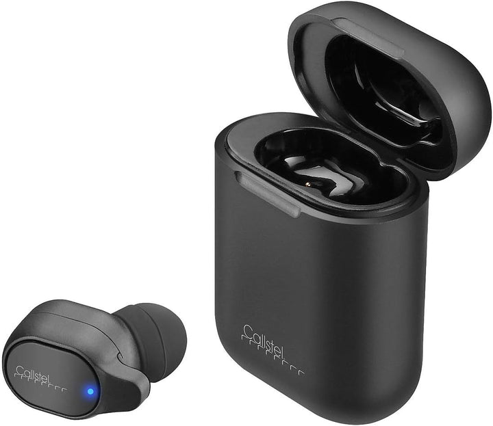 Callstel Translator: 2in1-Live-Übersetzer und In-Ear-Mono-Headset mit Powerbank-Box & App (Live Tran