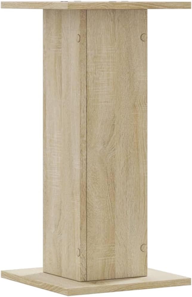 vidaXL Pflanzenständer 2 Stk. Sonoma-Eiche 30x30x60 cm Holzwerkstoff Sonoma Eiche 30 x 30 x 60 cm, S