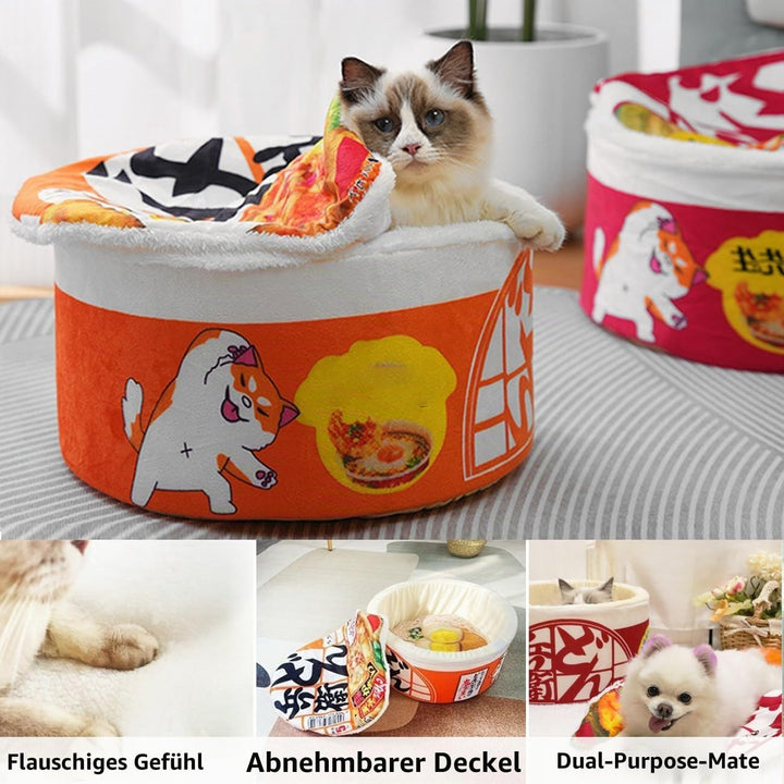 Katzenhöhle, Katzenbetten, Kuschelhöhle für Kätzchen, Bequemer Schlafplatz für Katzen Welpen, Plüsch