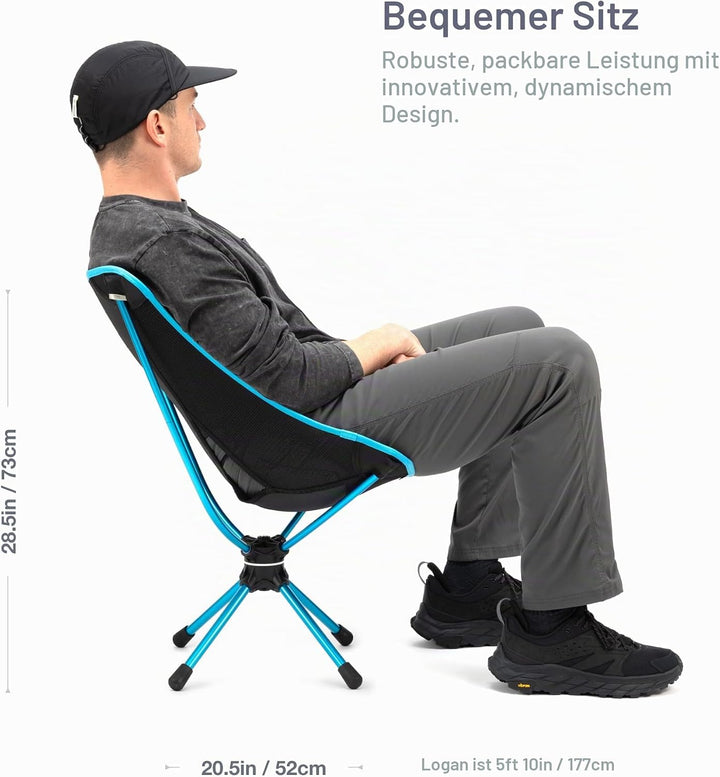 Helinox Swivel Chair | Der technisch möglicherweise fortschrittlichste Stuhl bietet zusätzlich zum l