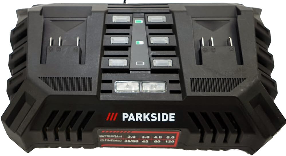 HEADNMORE® Bundle - Parkside® 20V Akku Doppelladegerät PDSLG 20 + HEADNMORE® Schlüsselanhänger