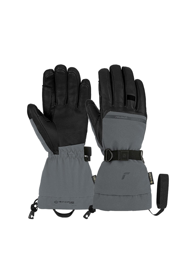 Reusch asphalt / black 7.5, asphalt / black 7.5