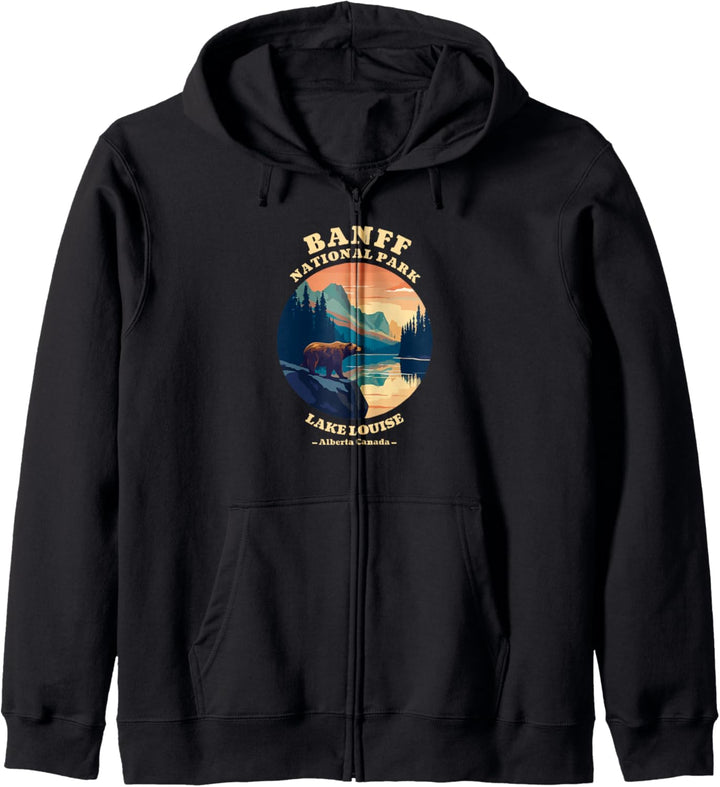Kanadischer Banff National Park Souvenirs Kapuzenjacke