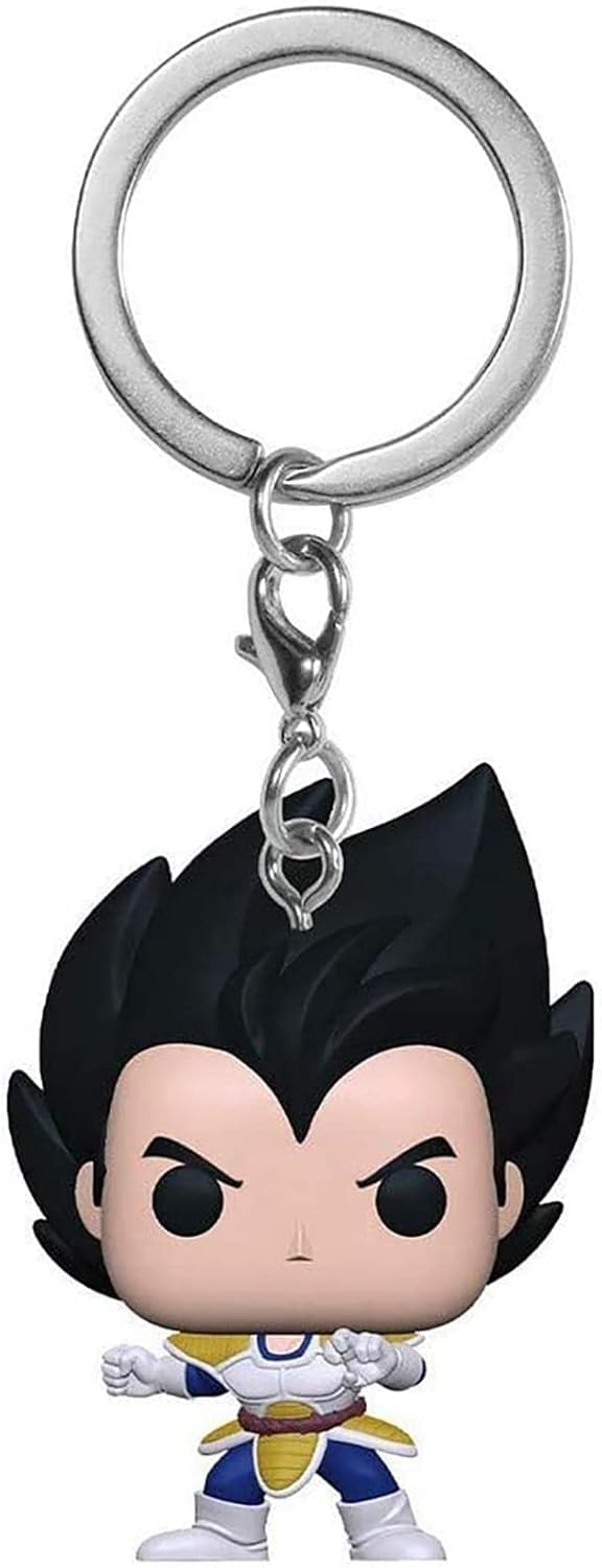 Funko Pop! Keychain: DBZ - Vegeta Dragon Ball Z - Neuartiger Schlüsselanhänger - Vinyl-Minifigur Zum