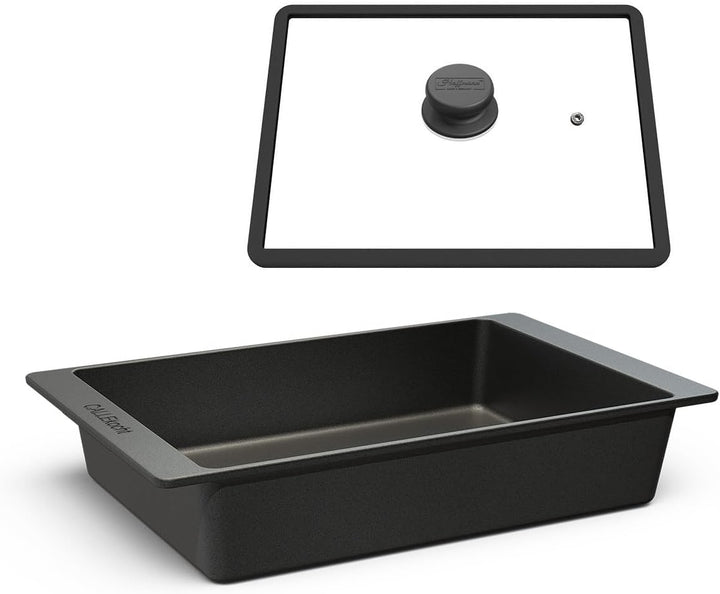 Hoffmann x CALLEkocht Aluminium-Handguss Bräter, 41x26 cm, Anthrazit, Induktionsgeeignet, Backofenfe