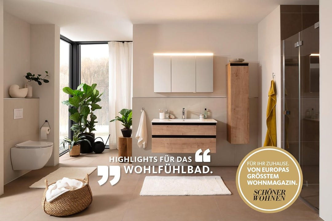 Schöner Wohnen Kollektion Duschthermostat Dicu, Thermostat-Armatur Dusche, Brauseabgang Typ 1/2 '',