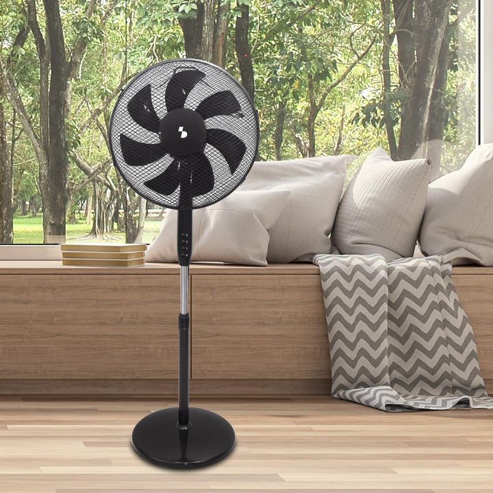 BEPER P206VEN120 Standventilator mit 7 Flügeln, 40 cm, Oszillationsfunktion, 3 Geschwindigkeitsstufe