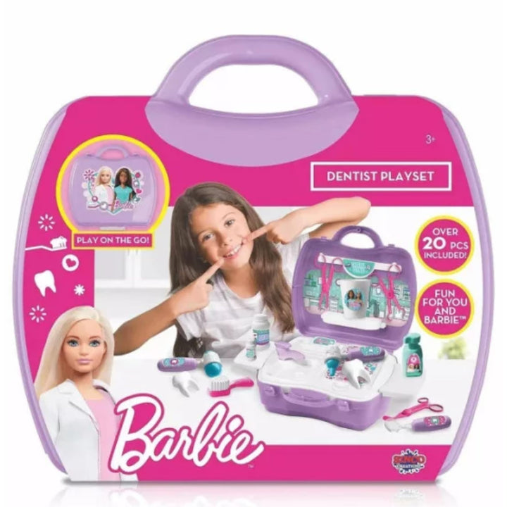 Barbie Zahnarzt Unterwegs Spielset - Über 20 Teile