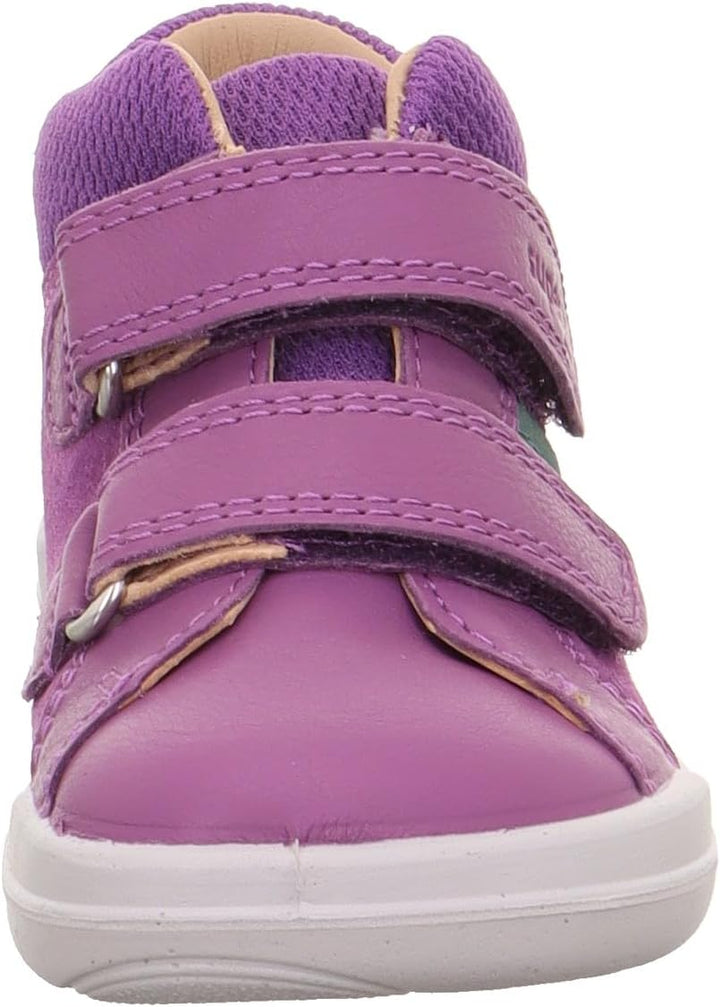 Superfit Baby-Mädchen Superfree Lauflernschuh, Lila Grün 8500