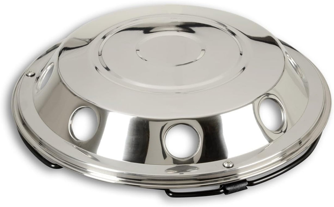 17,5" Edelstahl Radzierblende gewölbt universell passend für LKW, Transporter etc. 17,5 Zoll.