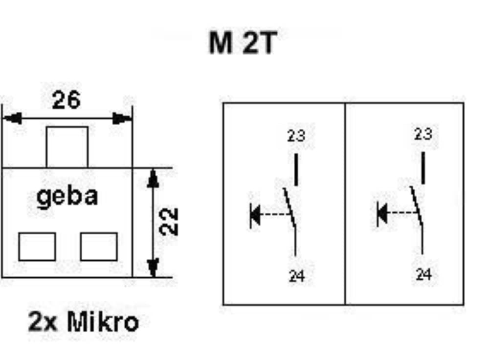 geba Kunststoff Schlüsselschalter Schlüsseltaster Aufputz + Unterputz möglich Profilhalbzylinder (ni
