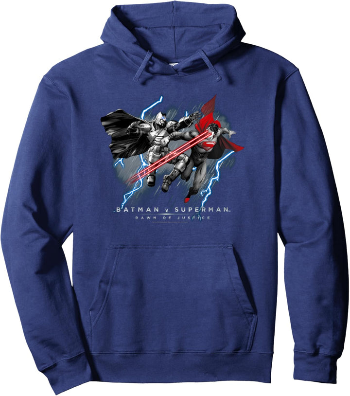 Batman v Superman Lightning v Heat Vision Pullover Hoodie
