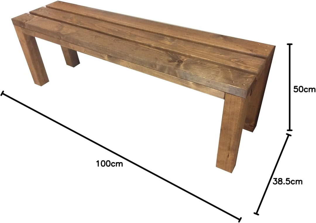 TOTAL WOOD 2012 Gartenbank Sitzbank Holzbank parkbank terrassenmobel für Innen und Aussen geeignet N