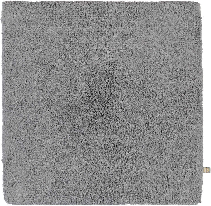 Rhomtuft Badteppiche Pur Kiesel - 85 60x60 cm, 60x60 cm