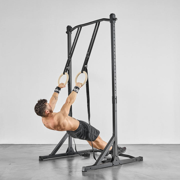 Eric Flag - Klimmzugstange, verstellbar von 105 cm bis 210 cm, für Krafttraining, Calisthenics, Home