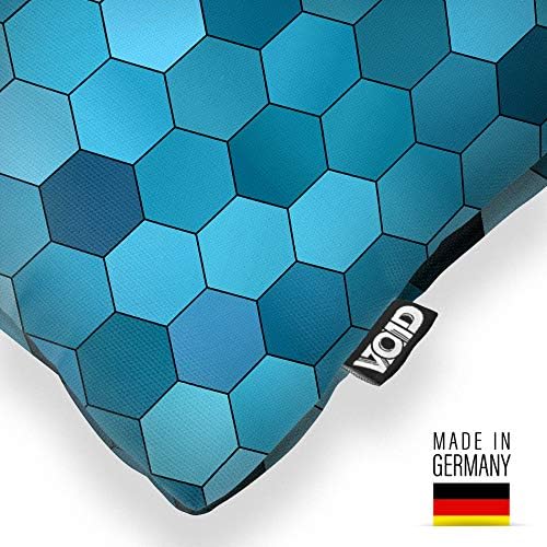 VOID Hexagon Muster Kissenbezug Kissenhülle Sofakissen Kissen Deko Outdoor-Kissen Dekokissen, Kissen