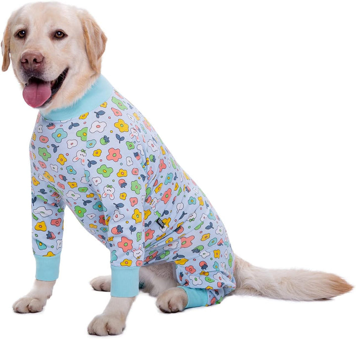 Hundebekleidung für grosse Hunde, elastische Haustier-Einteiler-Kleidung schützt Gelenke, haarfrei,