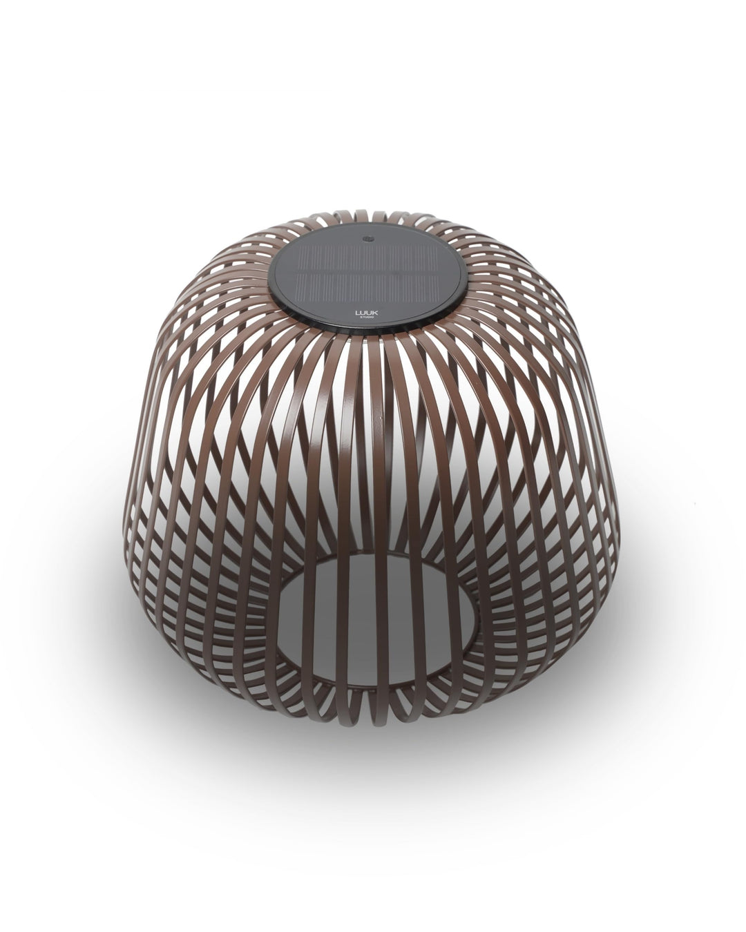 LUUK Studio Moderne LED Solarlampe, dimmbare Tischlampe für drinnen & draussen, IP65 wetterfest, Sol
