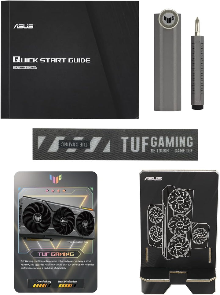 ASUS TUF Gaming GeForce RTX 4060 Ti 8GB GDDR6 OC Edition Gaming Grafikkarte (Nvidia Geforce RTX4060T