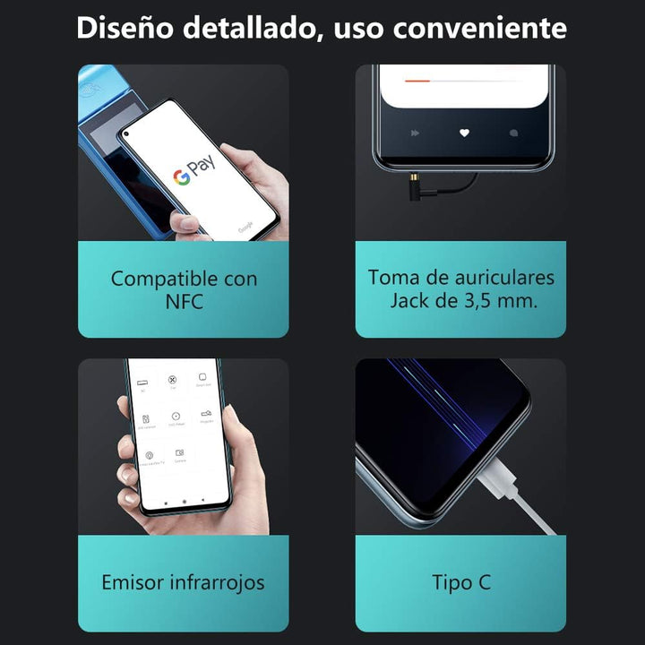 Xiaomi Redmi Note 9 - Smartphone RAM 4GB ROM 128GB 6.53 ”FHD + DotDisplay 48MP Quad Kamera Hotshot 3