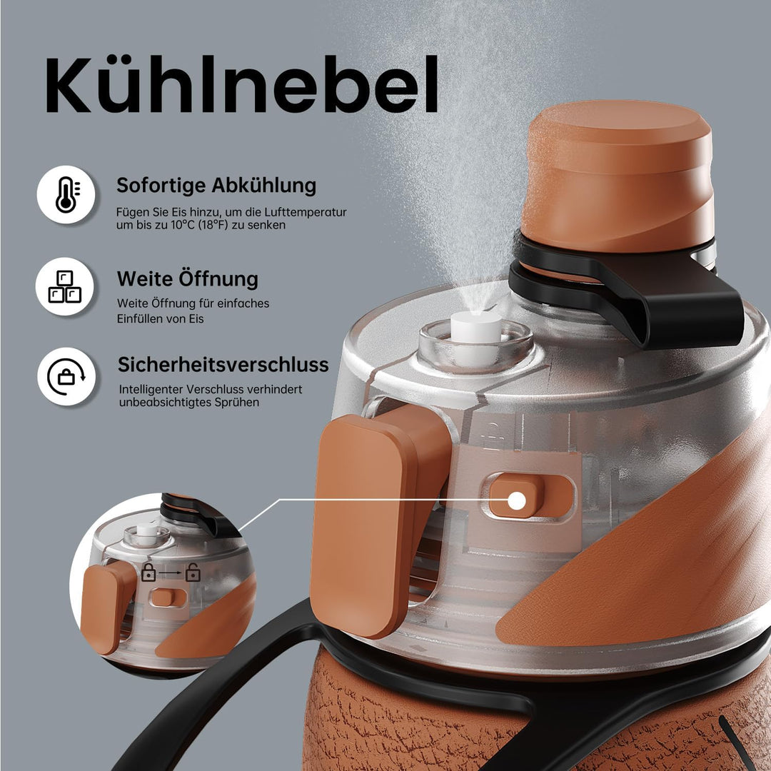 magcheer 600ml Trinkflasche Kinder Rugby mit Sprühfunktion | 3D Strukturierte Isolierte Nebel Wasser