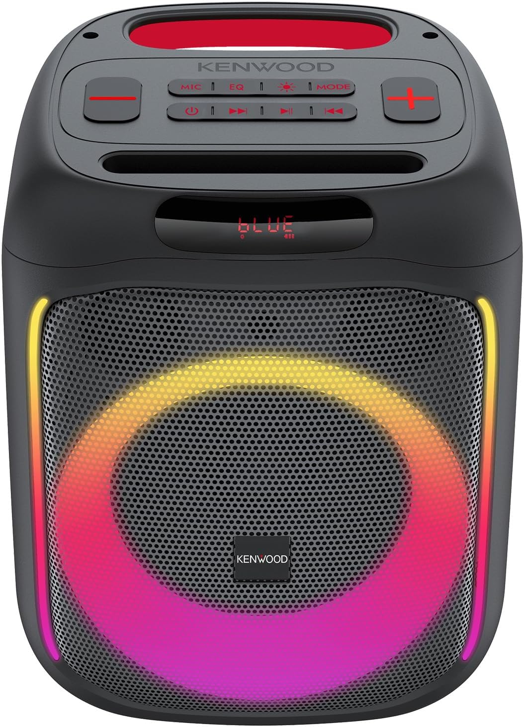 Kenwood Party-Lautsprecher AS-P200BT - Tragbarer Partylautsprecher mit 50 W RMS Ausgangsleistung, dy
