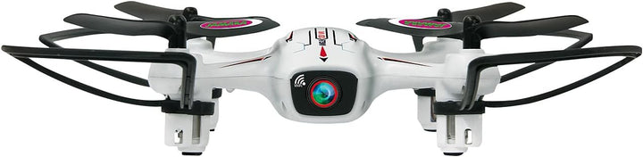 JAMARA 422029 - Angle 120 Altitude HD Wifi VR, inkl. VR-Brille, Altitude Hold Adjustment, Kompass/Fl
