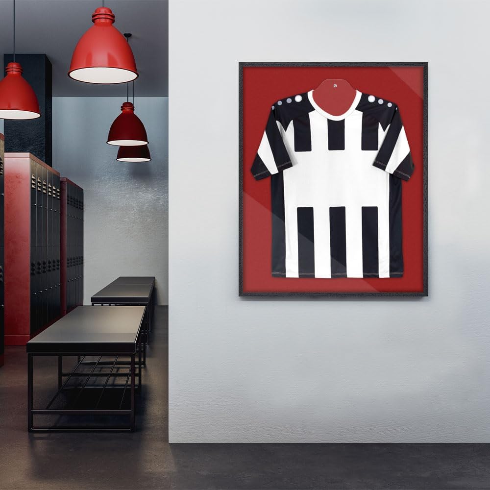 Bildershop-24 Objektrahmen Trikotrahmen Vario inkl. Bügel und Passepartout 80x100cm Schwarz (lackier