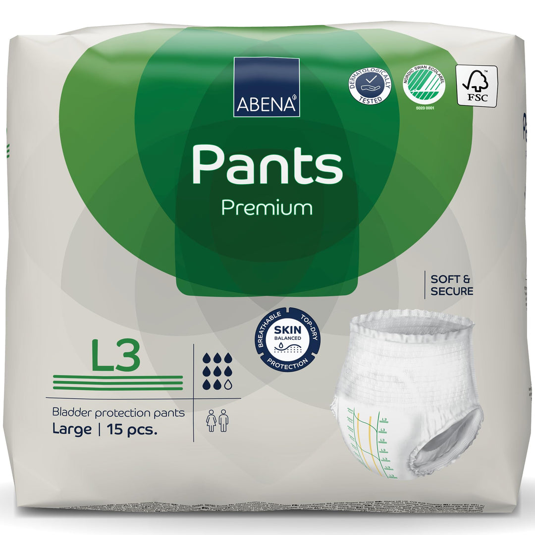 Abena Windeln L3, 6 Packungen – 90 Windeln