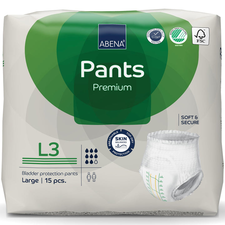 Abena Windeln L3, 6 Packungen – 90 Windeln