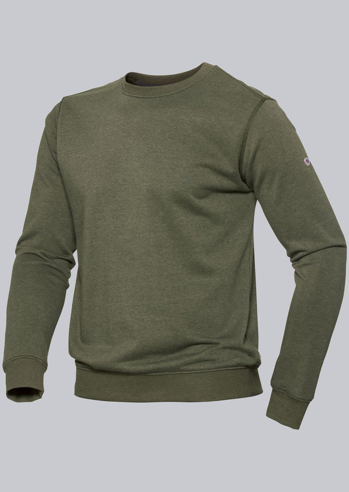 BP 1720-293-0073-S Unisex-Sweatshirt, Schlanke Silhouette, lange Ärmel und Rundhalsausschnitt, 280,0