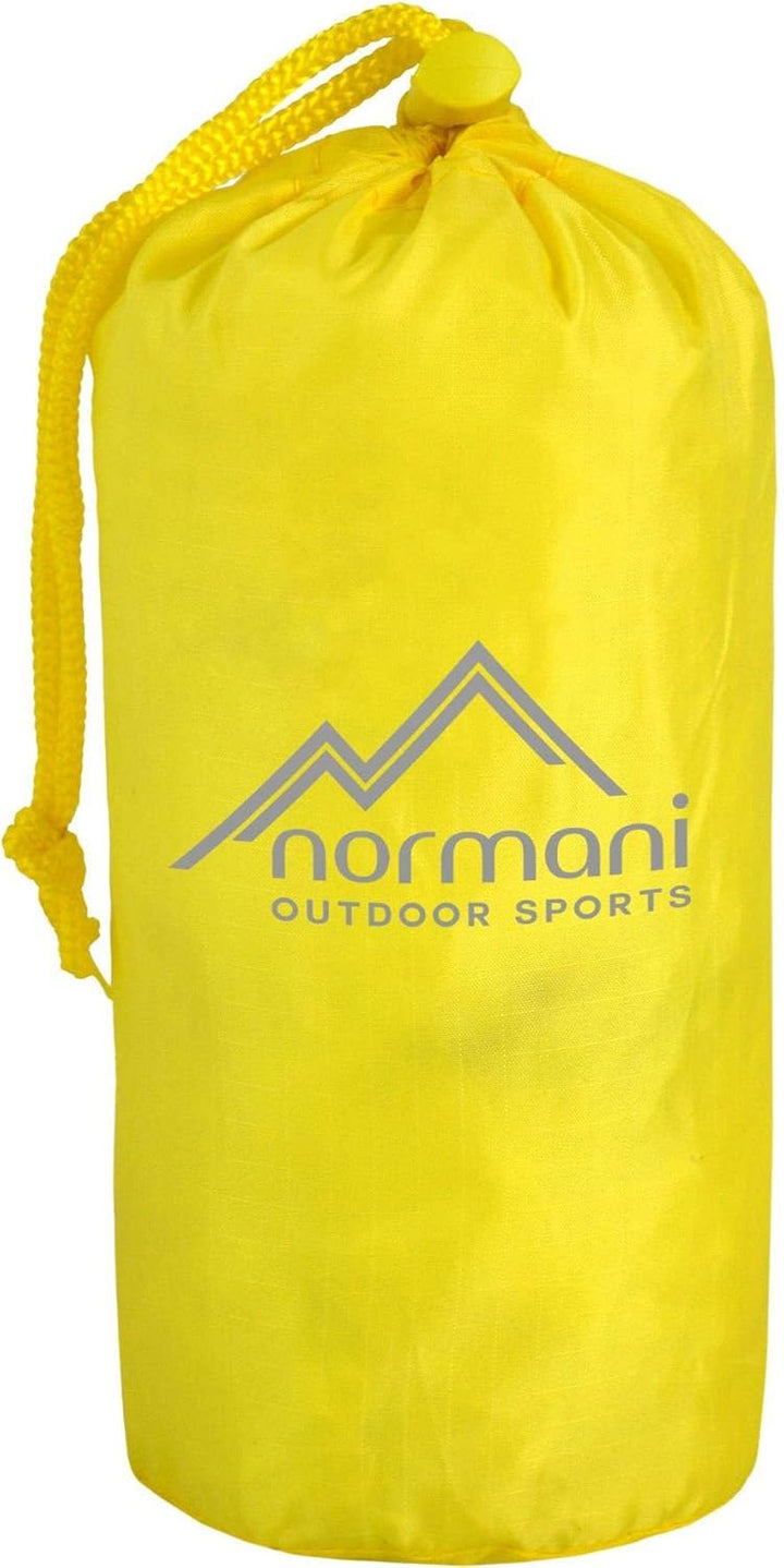 normani wasserdichter Regenueberzug Raincover Regenhülle für Backpacks Rucksack Gelb 100-130 Liter,