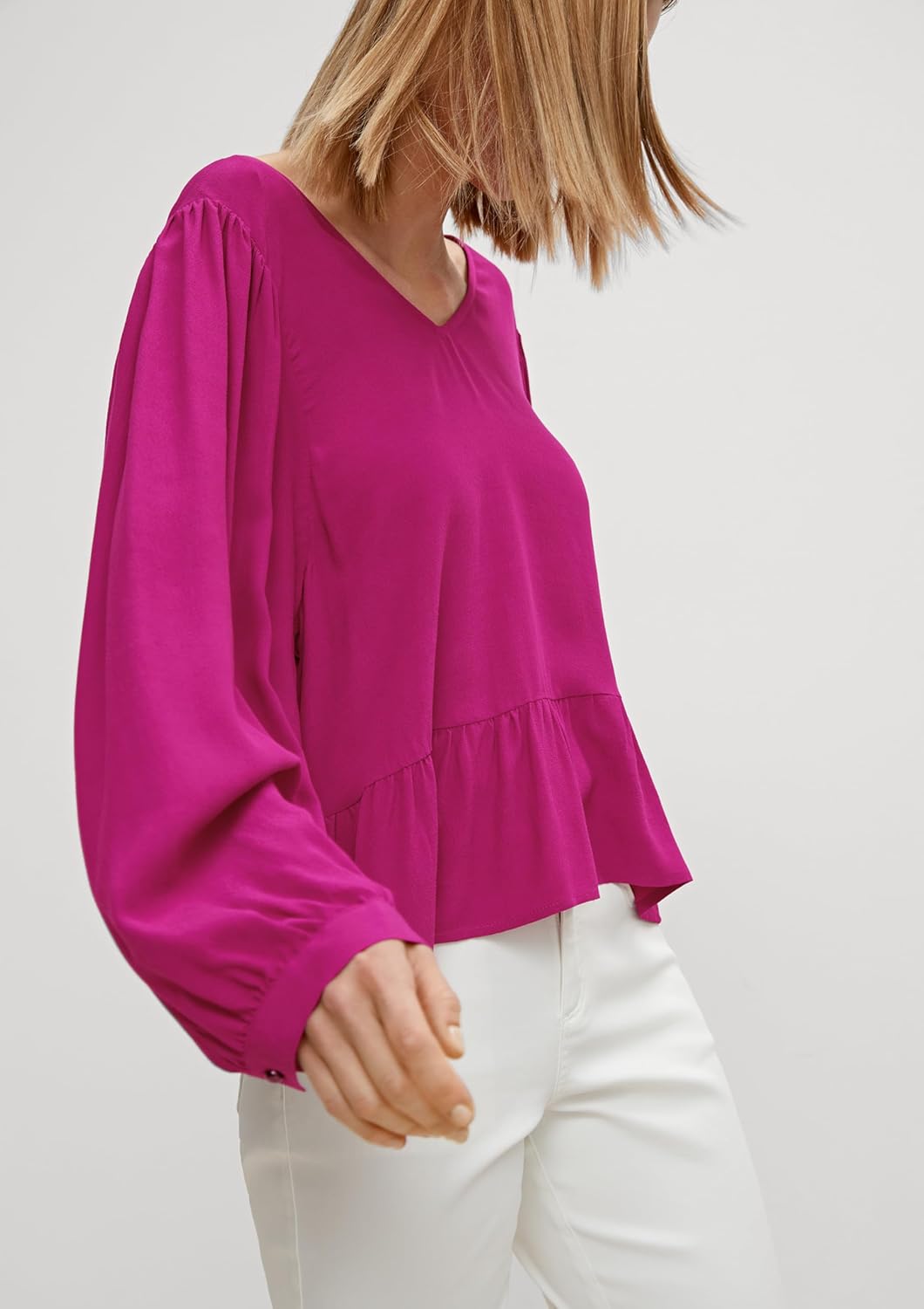 comma Damen Bluse 40 4487_pink, 40 4487_pink