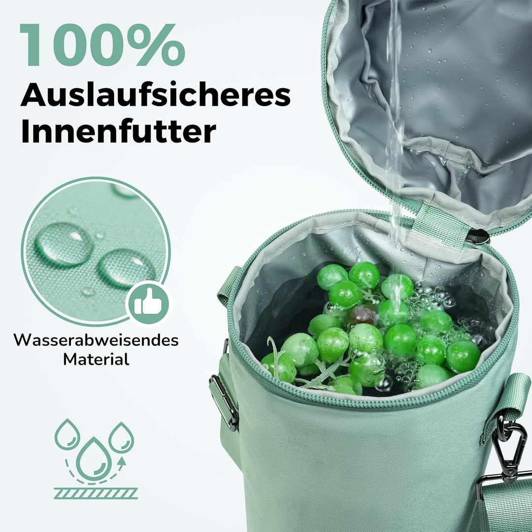 Aosbos Flaschenkühler für unterwegs Kühltasche für Flaschen Manschette | Für Weinflasche Champagner