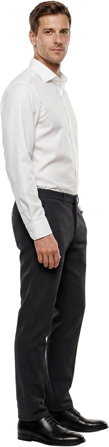 Marvelis Modern Fit Hemd Langarm mit Brusttasche Popeline weiss 38 Weiss 00, 38 Weiss 00