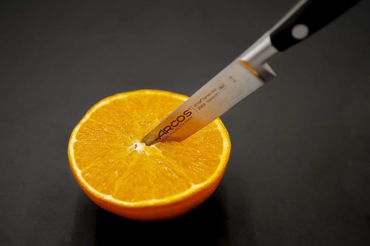 Arcos Küchenmesser-Set: 1 Schälmesser + Santoku + Chefmesser - Set für Köche mit Edelstahlklinge und